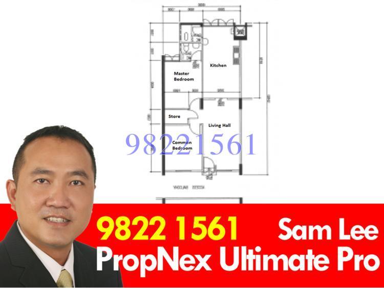 Blk 151 Ang Mo Kio Avenue 5 (Ang Mo Kio), HDB 3 Rooms #152282542